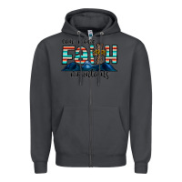 Smoke can move faith mountains Zipper Hoodie - CowhideDigitalArt