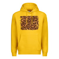 Lemon leopard background Premium Hoodie - NancyCooperArtShop