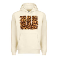 Sandshell leopard background Premium Hoodie - NancyCooperArtShop