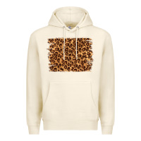 Tofu leopard background Premium Hoodie - NancyCooperArtShop