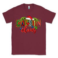Burgundy Cousin claus christmas Classic Tee - FaDigitalArtStudio