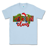 Dusty Blue Cousin claus christmas Classic Tee - FaDigitalArtStudio