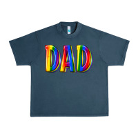Midnight Navy pride dad Urban Heavy Tee - texasbilliewilder