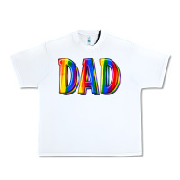White pride dad Urban Heavy Tee - texasbilliewilder