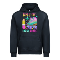Navy rolling into first grade Urban Hoodie - BundleAndBundleShop