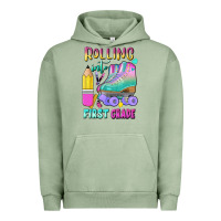 Pigment Oil Green rolling into first grade Urban Hoodie - BundleAndBundleShop