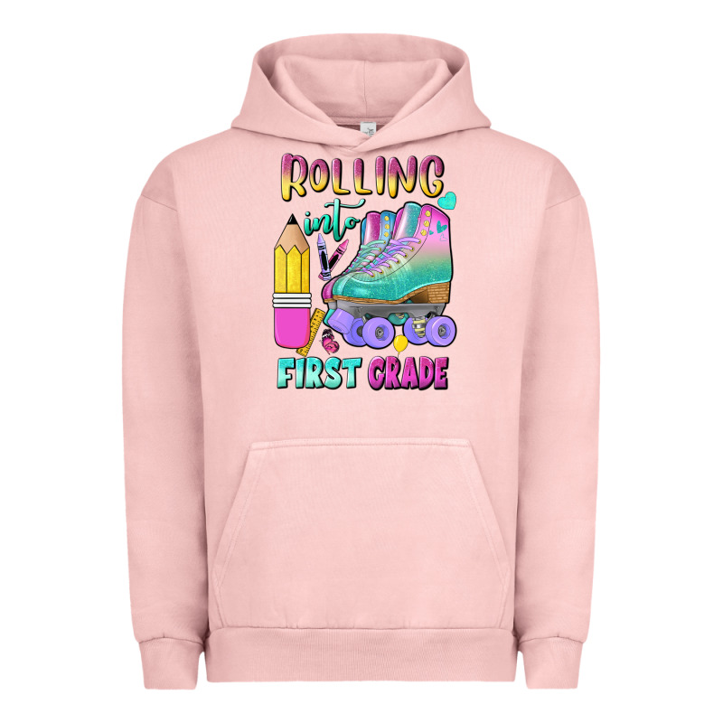 Rolling Into First Grade Urban Hoodie by BundleAndBundleShop | Teevron