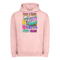 Pigment Salmon rolling into first grade Urban Hoodie - BundleAndBundleShop