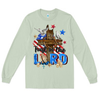 Matcha trust in the lord Long Sleeve Tee - Zillion Design Studio