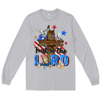 Moon Dust trust in the lord Long Sleeve Tee - Zillion Design Studio