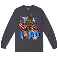 Smoke trust in the lord Long Sleeve Tee - Zillion Design Studio
