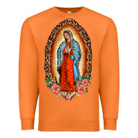 Carrot our lady of guadalupe leopard and roses Premium Sweatshirt - BarkalooDesign