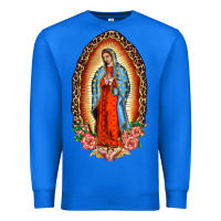 True Royal our lady of guadalupe leopard and roses Premium Sweatshirt - BarkalooDesign