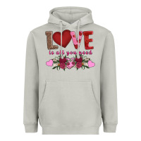 Moon Dust love is all you need Heavyweight Hoodie - AdoDesignShop