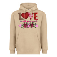 Mushroom love is all you need Heavyweight Hoodie - AdoDesignShop