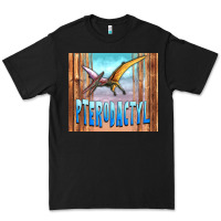 Black dinosaur pterodactyl Premium Tee - Artiststas