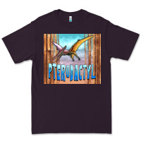 Plum dinosaur pterodactyl Premium Tee - Artiststas