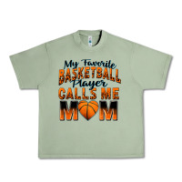 Oil Green my favorite basketball player calls me mom Urban Heavy Tee - Zillion Design Studio