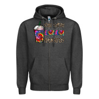 Charcoal Heather coffee because my sarcasm needs to stay png Zipper Hoodie - CowhideDigitalArt