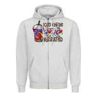 Dove Grey coffee because my sarcasm needs to stay png Zipper Hoodie - CowhideDigitalArt