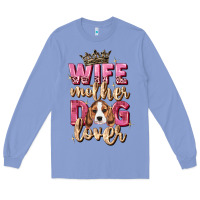 Colony Blue wife mother dog lover Long Sleeve Tee - Zillion Design Studio