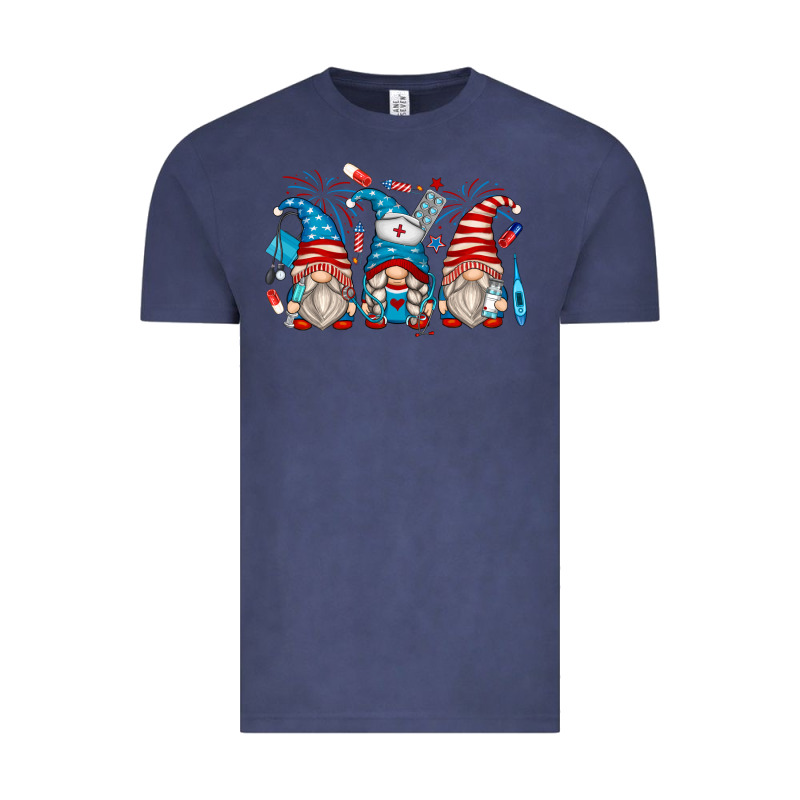 American Nurse Gnomes Vintage Tee by Zillion Design Studio | Teevron