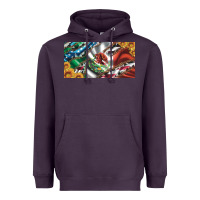 Plum usa flag and mexico flag with sunflower and cowhide  license plate Heavyweight Hoodie - Artiststas