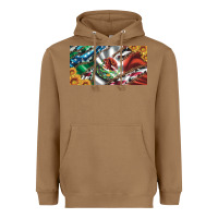 Toasted Coconut usa flag and mexico flag with sunflower and cowhide  license plate Heavyweight Hoodie - Artiststas