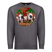 Charcoal Heather Christmas heifers Christmas Premium Sweatshirt - Jasminsmagicworld