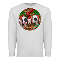 Dove Grey Christmas heifers Christmas Premium Sweatshirt - Jasminsmagicworld