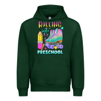 Forest Green rolling into preschool Urban Hoodie - BundleAndBundleShop