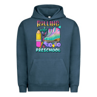 Pigment Midnight Navy rolling into preschool Urban Hoodie - BundleAndBundleShop