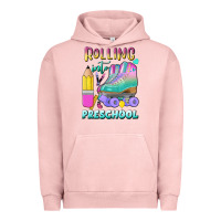 Pigment Salmon rolling into preschool Urban Hoodie - BundleAndBundleShop