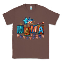 Chestnut All American Mama 4th of July Classic Tee - CowGirlArtShop
