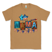 Toasted Coconut All American Mama 4th of July Classic Tee - CowGirlArtShop