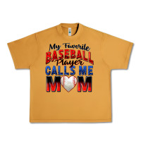 Peanut Butter my favorite baseball player calls me mom Urban Heavy Tee - Zillion Design Studio