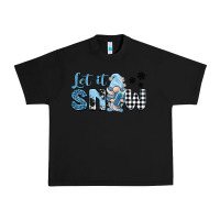 Black let it snow gnome Urban Heavy Tee - BarkalooDesign