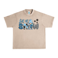 French Oak let it snow gnome Urban Heavy Tee - BarkalooDesign