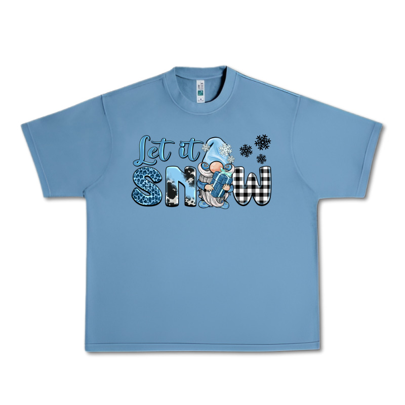 Let It Snow Gnome Urban Heavy Tee by BarkalooDesign | Teevron