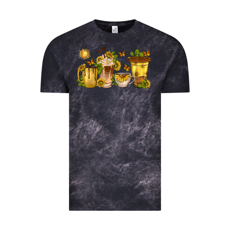 Sunflower Coffee Cups Vintage Tee by texasbilliewilder | Teevron