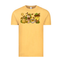 Vintage Mustard sunflower coffee cups Vintage Tee - texasbilliewilder