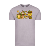 Vintage Zinc sunflower coffee cups Vintage Tee - texasbilliewilder
