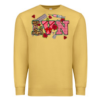 Antique Gold valentines day lvn Premium Sweatshirt - NancyCooperArtShop