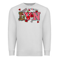 Dove Grey valentines day lvn Premium Sweatshirt - NancyCooperArtShop