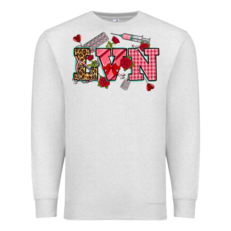 Valentines Day Lvn Premium Sweatshirt by NancyCooperArtShop | Teevron