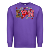 Purple valentines day lvn Premium Sweatshirt - NancyCooperArtShop