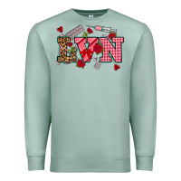 Seafoam valentines day lvn Premium Sweatshirt - NancyCooperArtShop