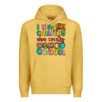 Antique Gold i was country when country wasnt cool Premium Hoodie - MaliasSmallBusiness