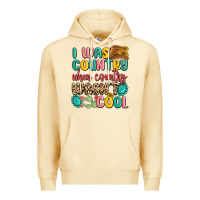 Pina Colada i was country when country wasnt cool Premium Hoodie - MaliasSmallBusiness