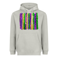 Moon Dust mardi gras brushstrokes Heavyweight Hoodie - AdoDesignShop